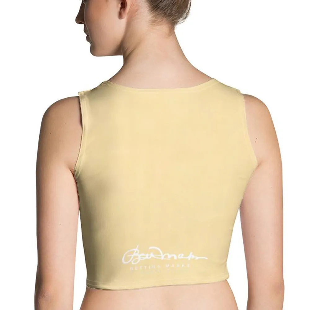 Solar Plexus Yellow Crop Top