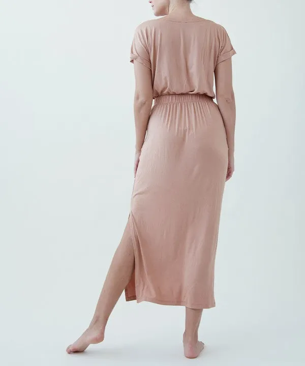 TEEK - BAMBOO CASUAL DRESS WITH POCKETS