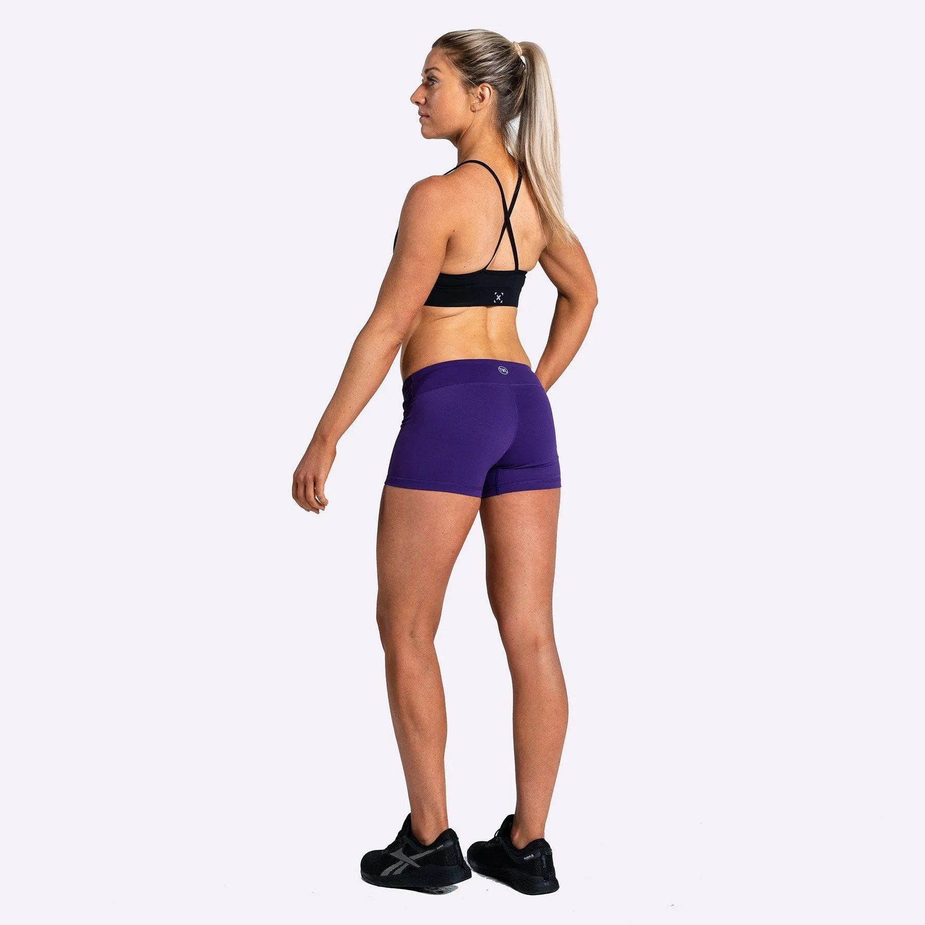 The WOD Life - Women's Balance Shorts - Acai