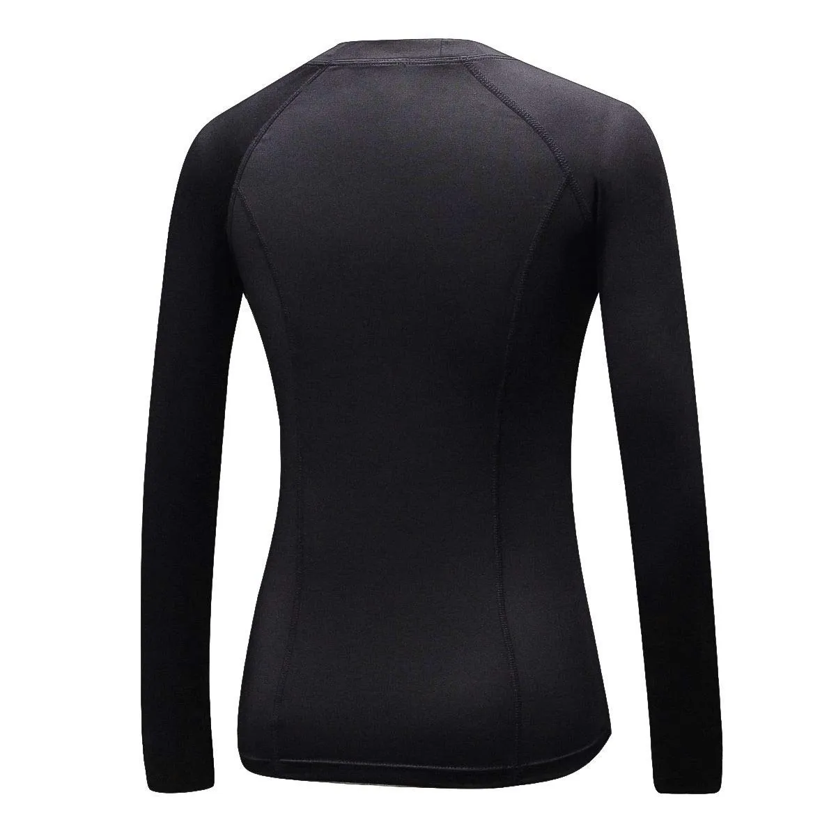 Thumb Hole Design Running Warm Top / Compression Women's Fitness Clothes - SF0057