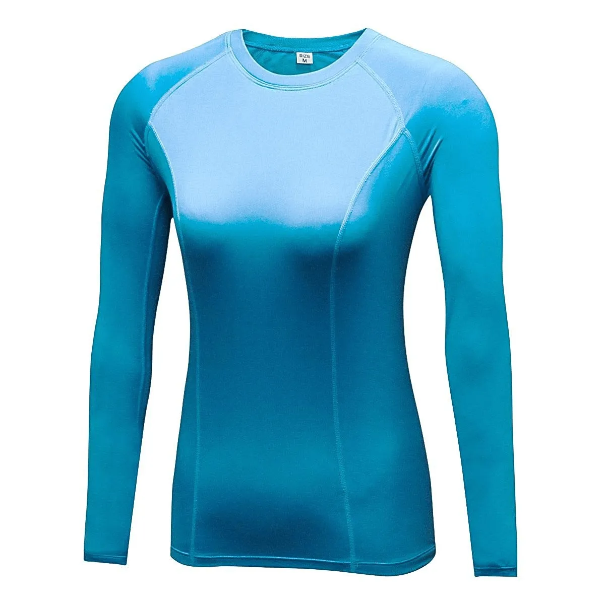 Thumb Hole Design Running Warm Top / Compression Women's Fitness Clothes - SF0057