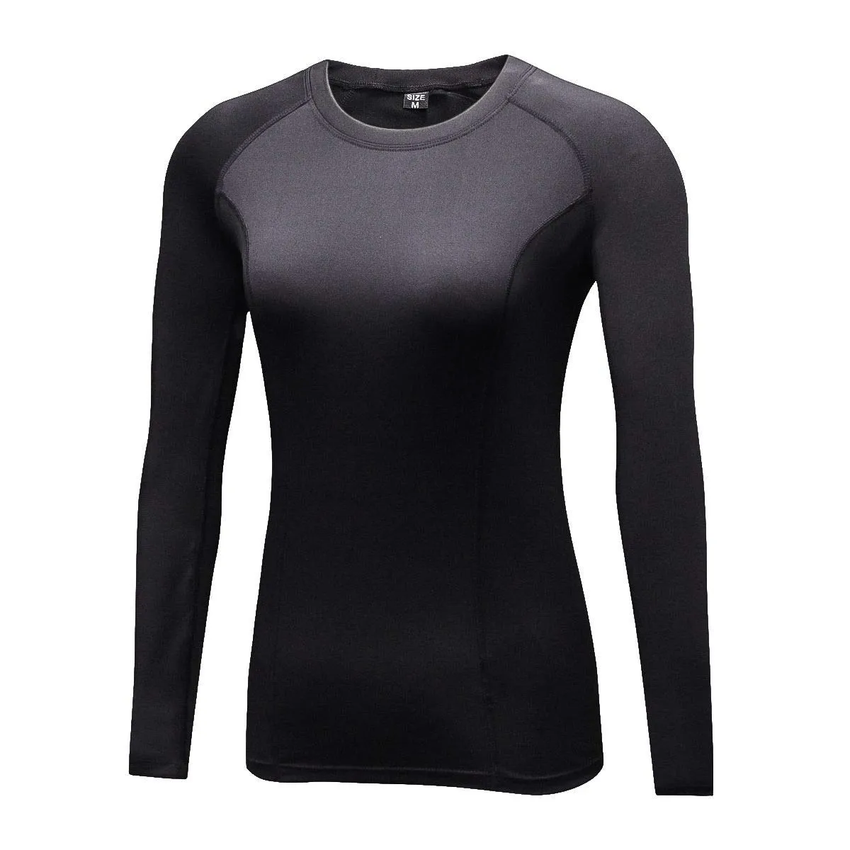 Thumb Hole Design Running Warm Top / Compression Women's Fitness Clothes - SF0057