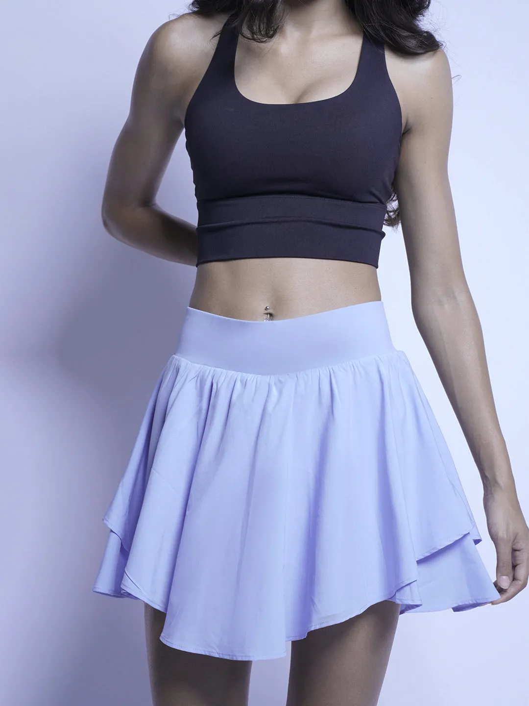 Twirl Me Skirt - Sky Blue