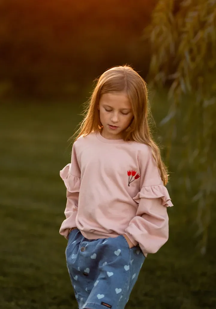 Vibeke Blouse in Misty Rose