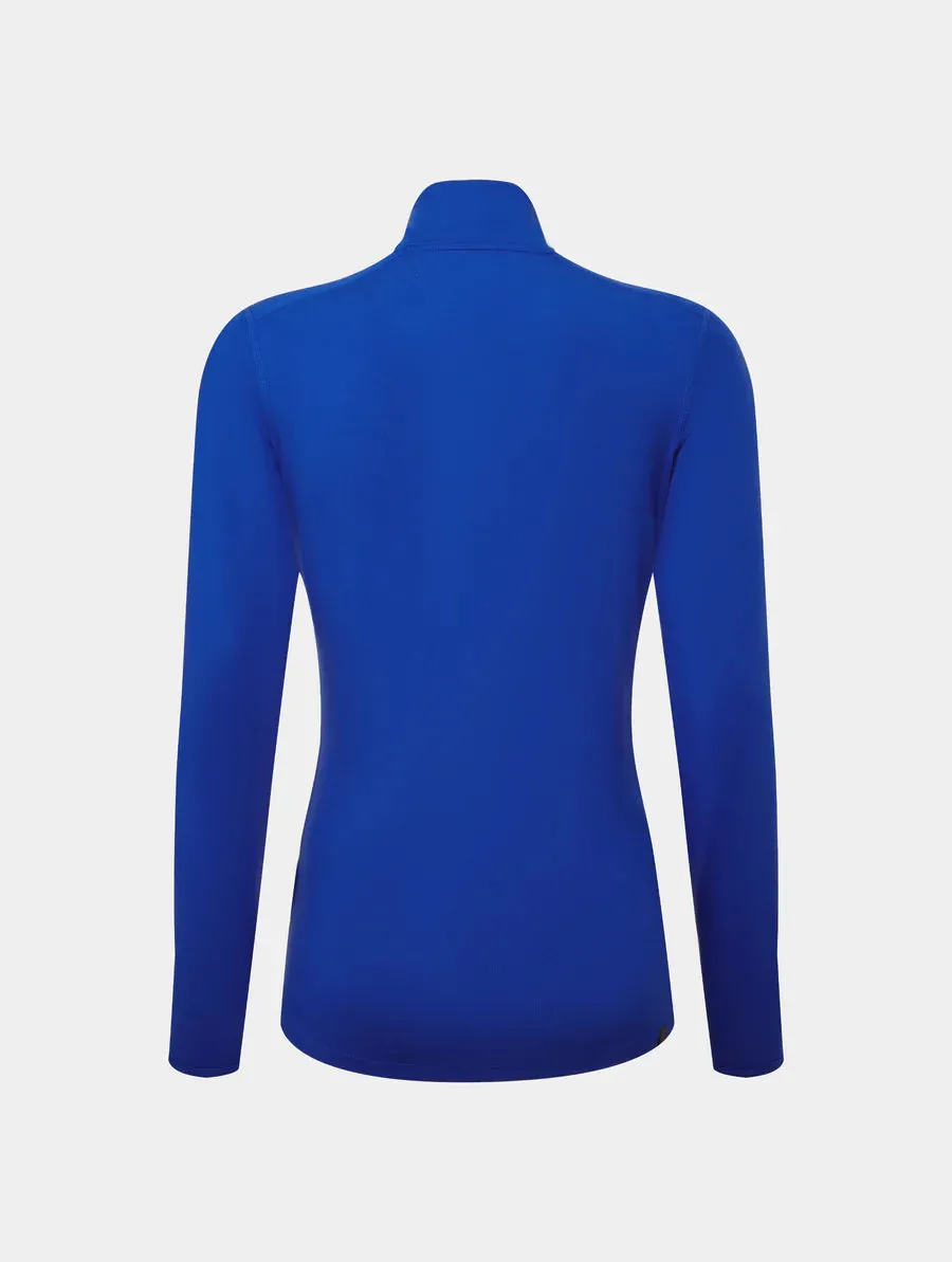 Women's Core Thermal 1/2 Zip Top | Cobalt/Thistle