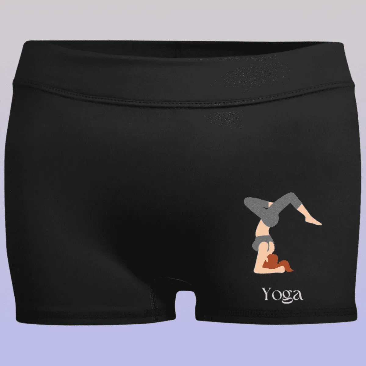 Women's Yoga Pose Moisture-Wicking Shorts