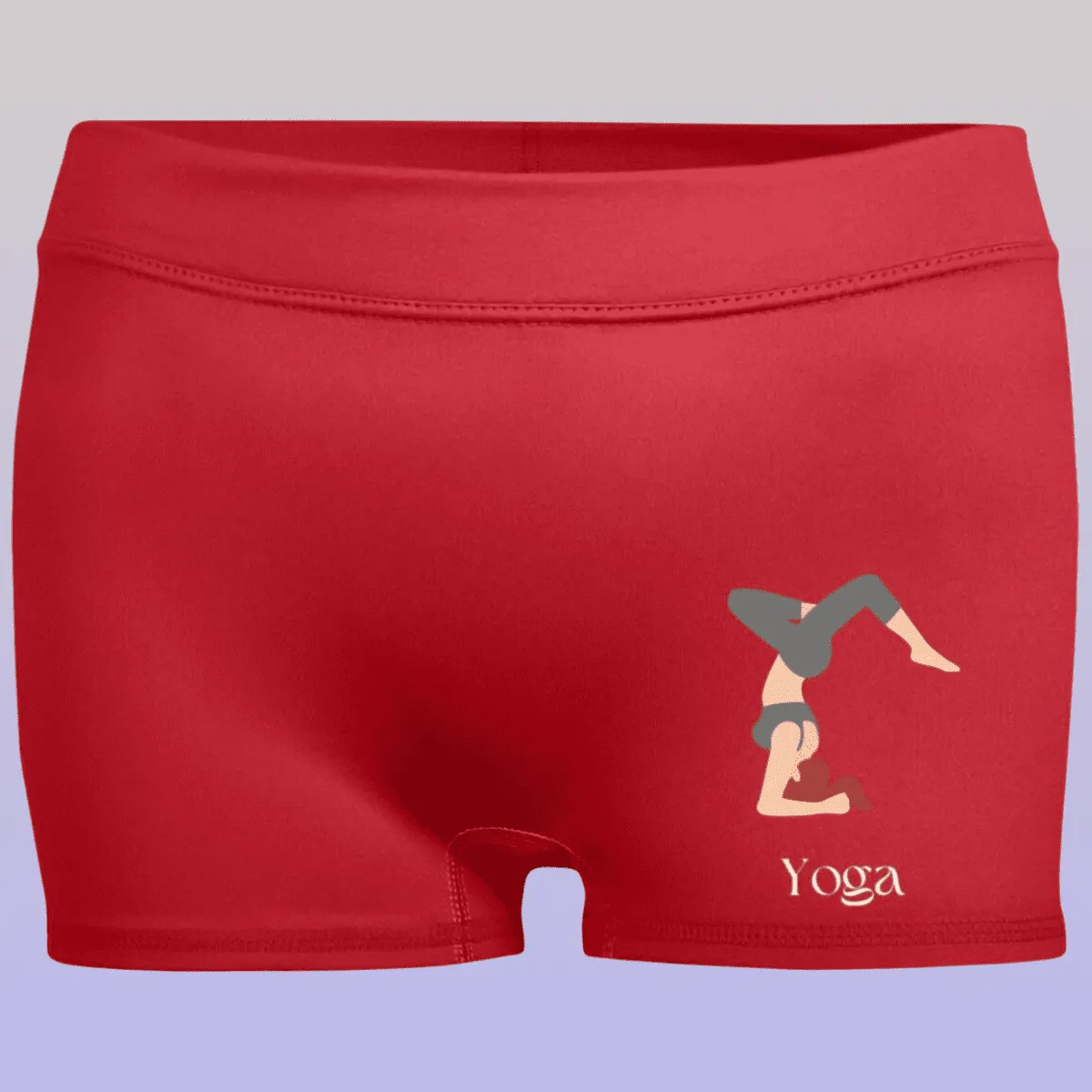 Women's Yoga Pose Moisture-Wicking Shorts