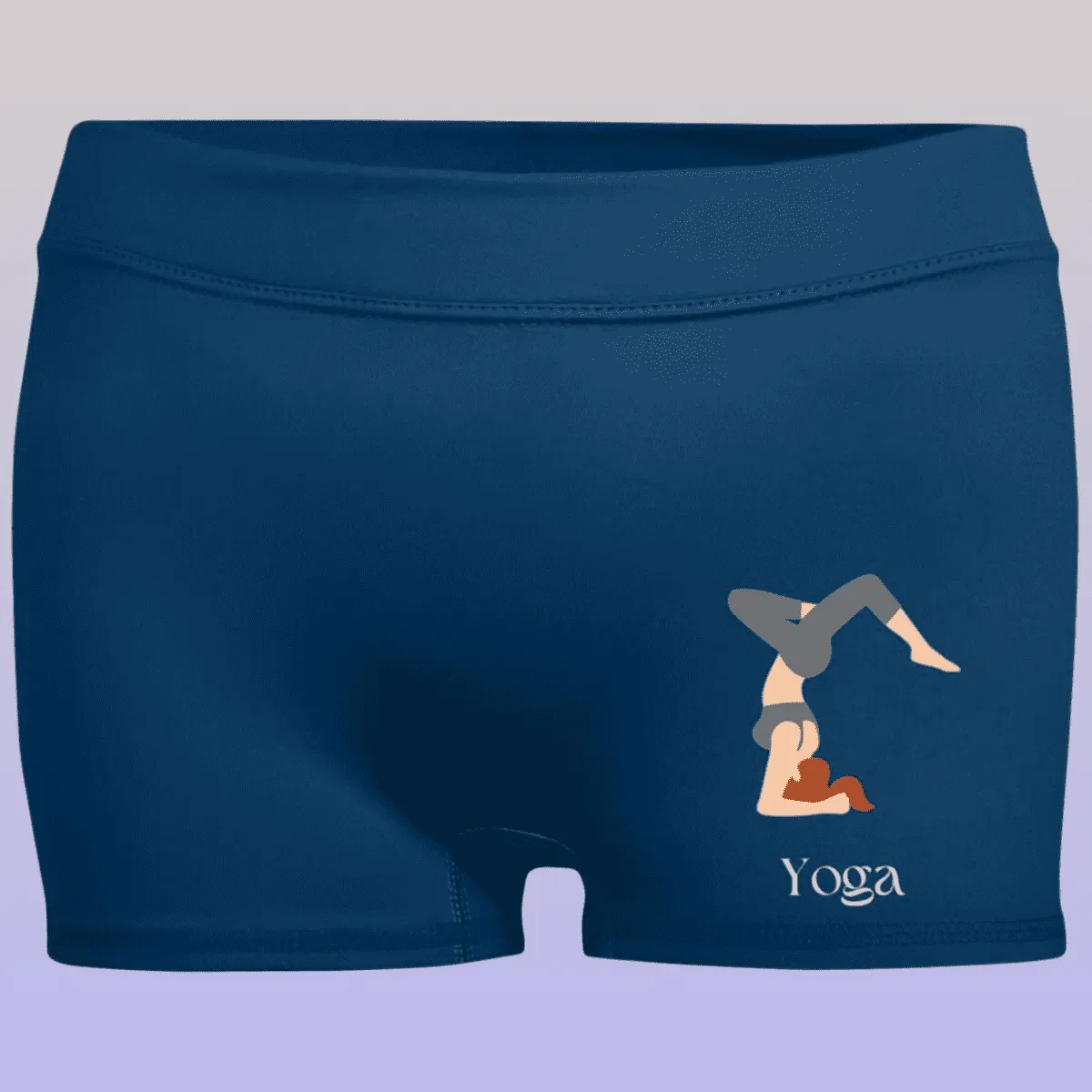 Women's Yoga Pose Moisture-Wicking Shorts