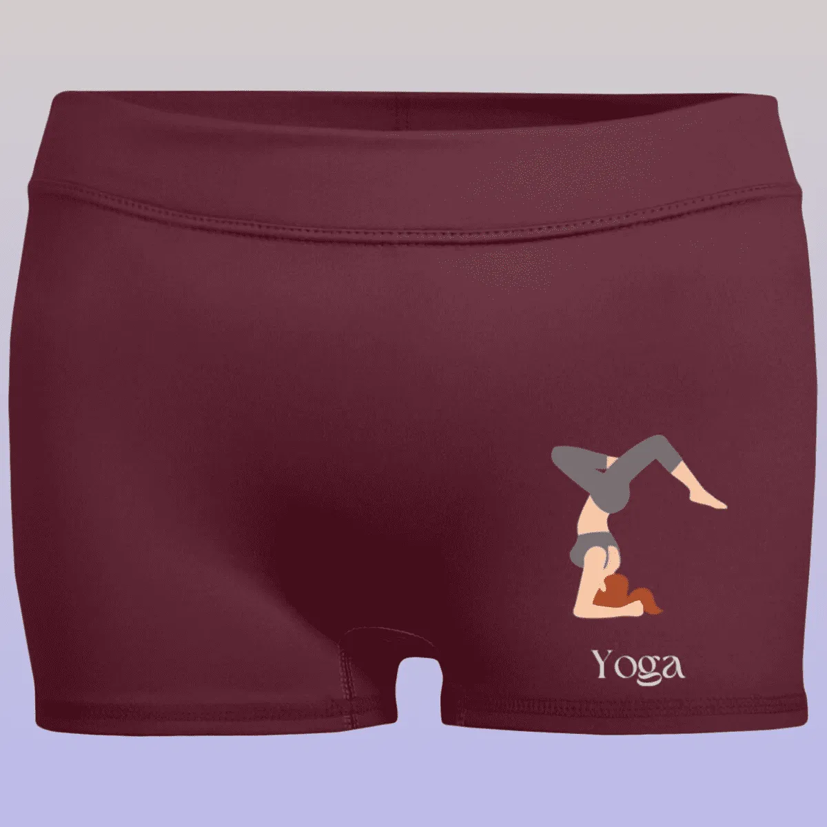 Women's Yoga Pose Moisture-Wicking Shorts