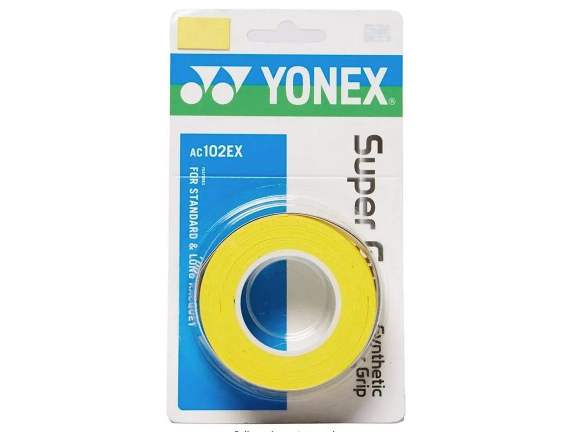 Yonex Super Grap Overgrip pack of 3 pack