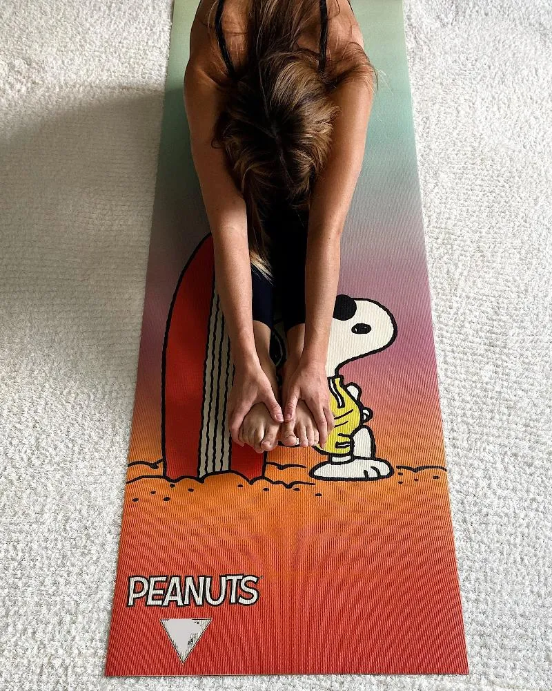 Yune Yoga Mat Peanuts Snoopy Surf