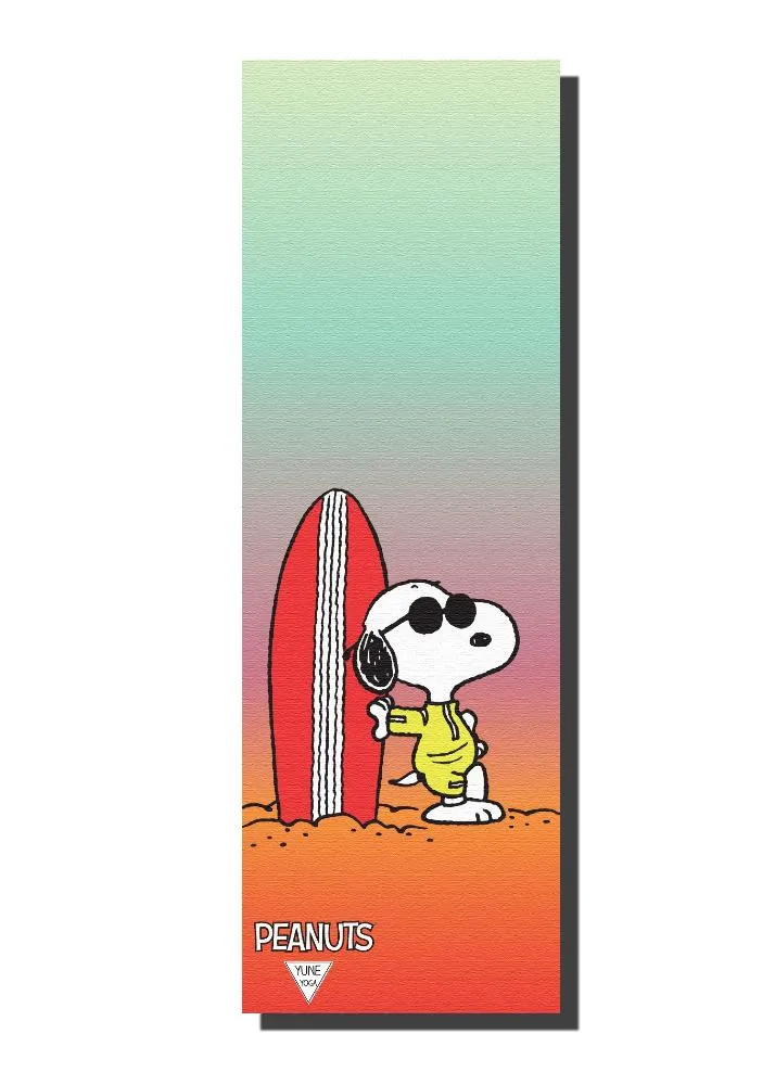 Yune Yoga Mat Peanuts Snoopy Surf